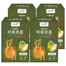 YEJIMIIN 玥之美人 艾草熱敷墊 5次入, 4盒