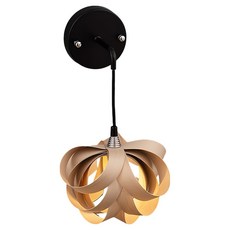 Honey Comb 白安麗格壁燈 蜂巢造型壁燈 臥室床頭燈飾 簡約風格, 1入, 原木