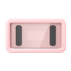 FAmILyLIFE 生活 360度旋轉伸缩壁挂防水手機支架, 粉色, 1個