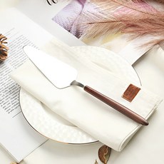 Bogen 韓國製楓木餐具上漆蛋糕鏟, 混色, 1個