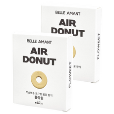 BELLEAMANT Air Donut 車用芳香劑補充包, 1入, 2個, 芙拉薇