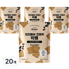 EAT'S Better 餅乾 黑豆口味, 45g, 20個