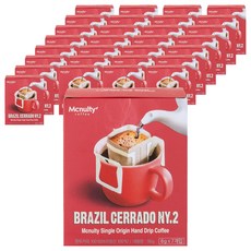 Mcnulty 巴西 Serrado NY2 手衝咖啡豆, 8g, 7包, 6盒