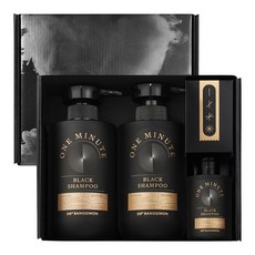 Dr. Bang Giwon 灰染髮 1 分鐘黑色洗髮水禮品套組, 1套