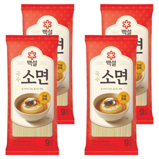 백설 소면, 900g, 4개