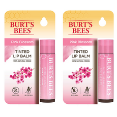 버츠비 틴티드 립밤, 핑크 블라썸, 4.25g, 2개