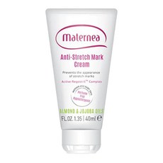 Maternea 媽咪莉娜無痕美體霜輕巧瓶 孕婦適用 預防妊娠紋 滋潤保濕, 40ml, 1條