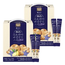 NATUREDREAM 黑桔梗水梨生薑膏條 100入, 1kg, 2個