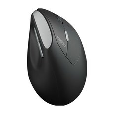 RAPOO 雷柏 人體工學無線靜音垂直滑鼠, 黑色, EV250