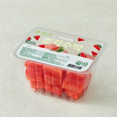 올바른과일 조각수박, 4개, 500g