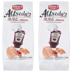 AMICA Chips Alfredo's BBQ醬風味洋芋片, 130g, 2包
