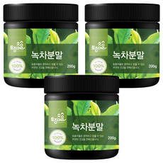 토종마을 녹차분말, 200g, 3개