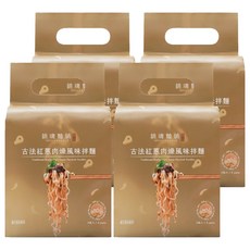 大師兄銷魂麵舖 古法紅蔥肉燥風味拌麵 123g, 12包