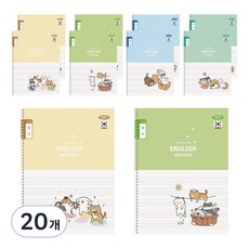 펜피아 1000 초등 스프링노트 3-6영어, 20개, 랜덤발송