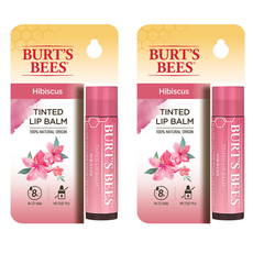 버츠비 틴티드 립밤, 히비스커스, 4.25g, 2개