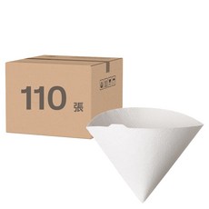 HARIO 好璃奧 V60漂白02濾紙, 110張, 1包