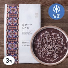 담꽃 팥칼국수 밀키트 2인분 (냉동), 780g, 3개