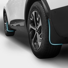 메이튼 스포티지 NQ5 튜닝 차량용 머드가드 4p, 블랙, 1세트