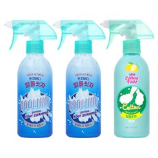 온더바디 코튼풋 발을 씻자 풋샴푸 쿨링 385ml 2p + 레몬 385ml, 1세트
