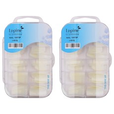 Lupine Nail 方形美甲片, 自然色, 200入