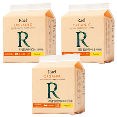 LAEL 棉質護墊, 20片, 3包, 一般型(15cm)