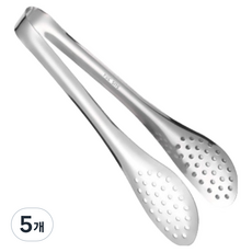 YOL 304不鏽鋼打孔夾 130mm, 銀色, 5個