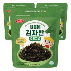 Bebest 孩童調味海苔酥, 25g, 原味, 3包