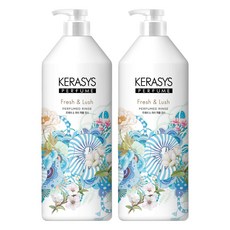 KERASYS 香氛潤絲精 清新馥郁, 2個, 1L