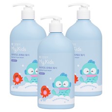 그린핑거 마이키즈 프레쉬 워시, 500ml, 3개