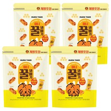 무직타이거 미니꿀꽈배기, 4개, 400g