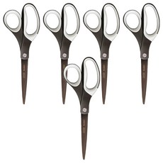 3M Scotch 優質鈦金屬剪刀 20.3cm, 棕色 + 白色, 5個