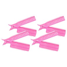 JBCO. 豐盈蓬鬆髮捲, 粉紅色, 4個