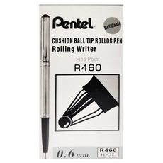 Pentel 飛龍文具 鋼珠筆, 黑色, 12支