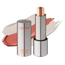 GRAFEN 男士三重裸感護唇膏, 紅棕色, 1個