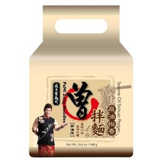 PaMi 曾拌麵 麻油椒香 117g, 4包
