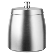 SSGP 三四鋼 防風型煙灰缸 D244 10 x 10cm 364g, 不鏽鋼色, 1個