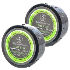 Taylor of Old Bond Street 萊姆雪松刮鬍膏，150g，天然柑橘油, 2個