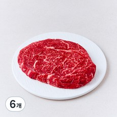 농협라이블리 한우 등심 1++등급 (7) 구이용 (냉장), 6개, 200g