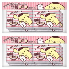 布丁狗 塑軸棉花棒 200支, 6包, 2袋