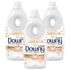 Downy Blooming Fragrance超高濃縮衣物柔軟精 純淨棉花香, 1L, 3瓶