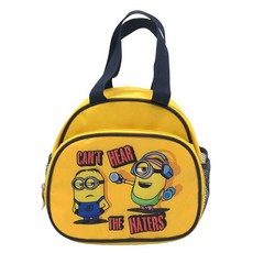 小小兵 雙層便當袋, 1個, 黃色