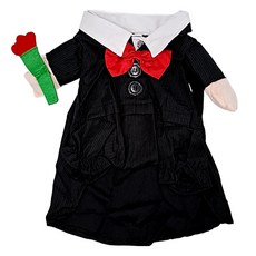 SassyDog 西裝站立裝, Black, 1件