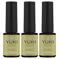 유키 컬러젤, 302호 벨벳메탈골드, 5g, 3개