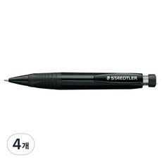 스테들러 노리스 점보 메타니컬 샤프 블랙 771, 1.3mm, 4개