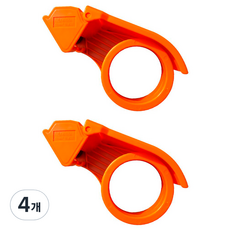 OKONG 封箱膠帶切割器, 4個, 單一顏色