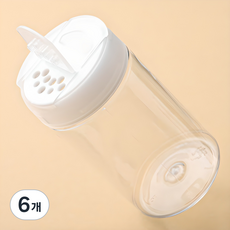 Barunmeegak BPA FREE 圓形調味罐 白色, 6個, 150ml