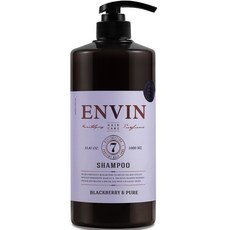 ENVIN 弱酸性香水洗髮精, Blackberry & Pure, 1L, 1瓶