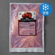 허닭 통순살닭다리 매콤양념구이 (냉동), 1kg, 1개