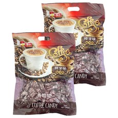 福伯 榛果味咖啡糖, 500g, 2袋