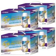 Abbott 亞培 Glucerna 葡勝納 糖尿病專用營養品 原味加纖維 8瓶, 1.6L, 4盒